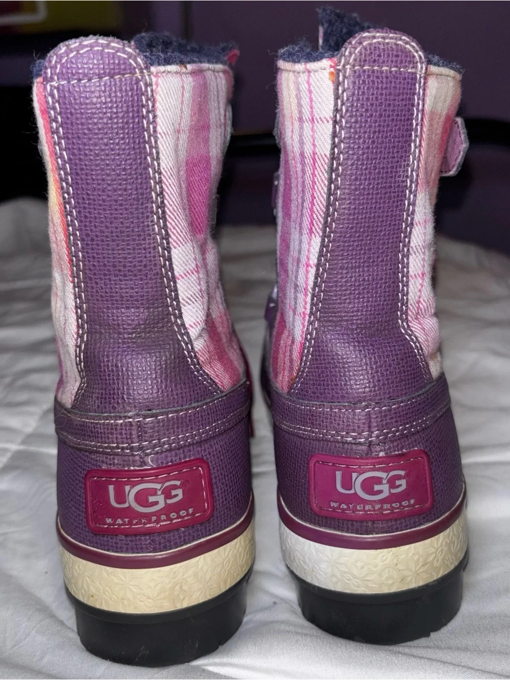 UGG Women’s Decatur Waterproof Duck Winter Boots Size 7 Excellent Condition